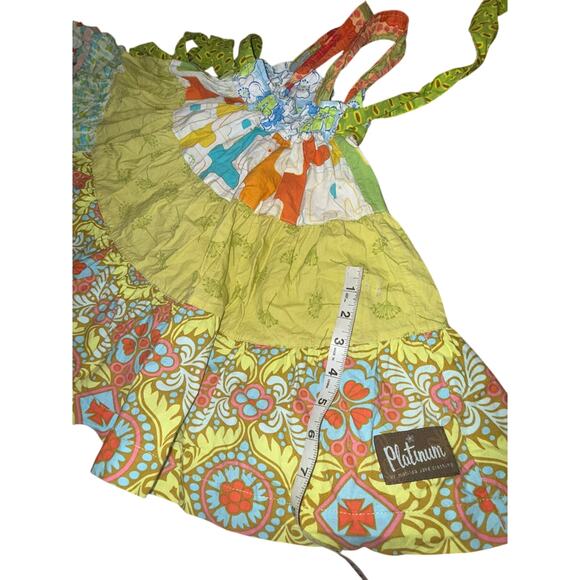 Matilda Jane Platinum Dress Size 2 #5/20 Zoo Elephant Print Tiered Play Dress - Picture 16 of 16